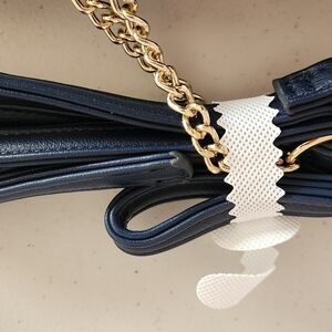 Danbury Mint Letter J Black Wristlet/Crossbody